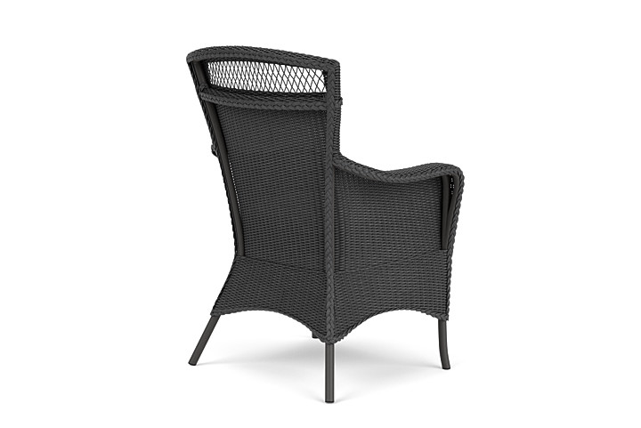 Lloyd Flanders™ Loom Dining Armchair - Charcoal