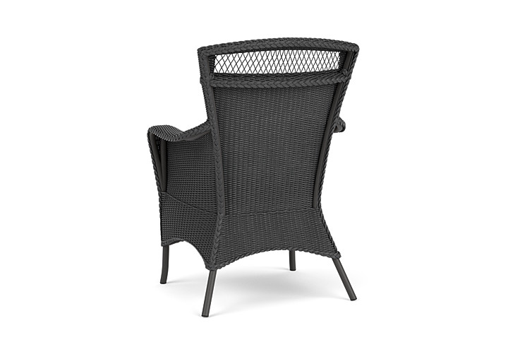 Lloyd Flanders™ Loom Dining Armchair - Charcoal