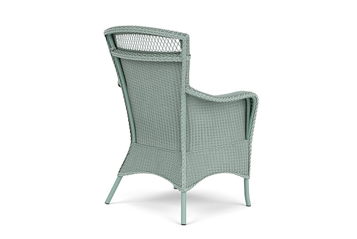 Lloyd Flanders™ Loom Dining Armchair - Sea Glass