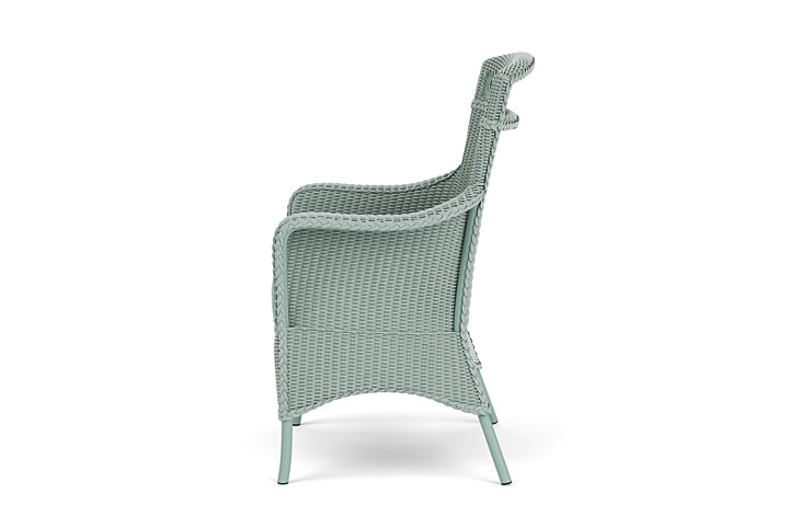 Lloyd Flanders™ Loom Dining Armchair - Sea Glass