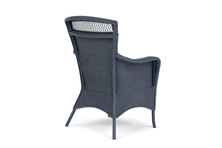 Lloyd Flanders™ Loom Dining Armchair - Denim Blue