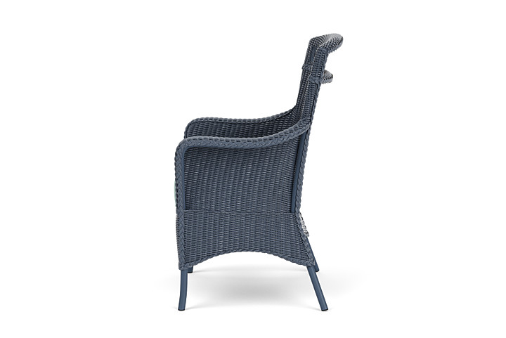 Lloyd Flanders™ Loom Dining Armchair - Denim Blue