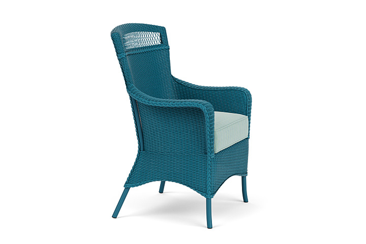 Lloyd Flanders™ Loom Dining Armchair - Peacock