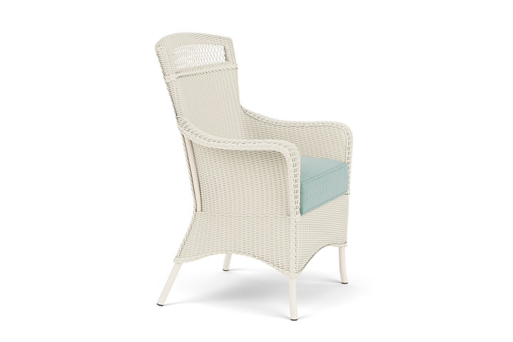 Lloyd Flanders™ Loom Dining Armchair - Ivory