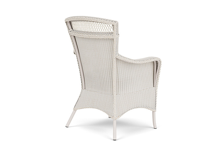 Lloyd Flanders™ Loom Dining Armchair - Antique White