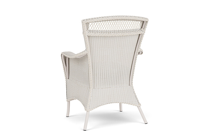 Lloyd Flanders™ Loom Dining Armchair - Antique White