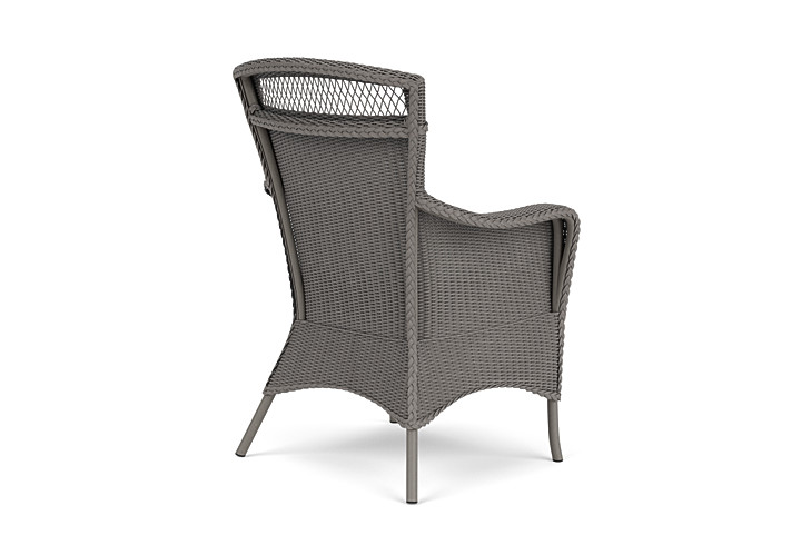 Lloyd Flanders™ Loom Dining Armchair - Pewter