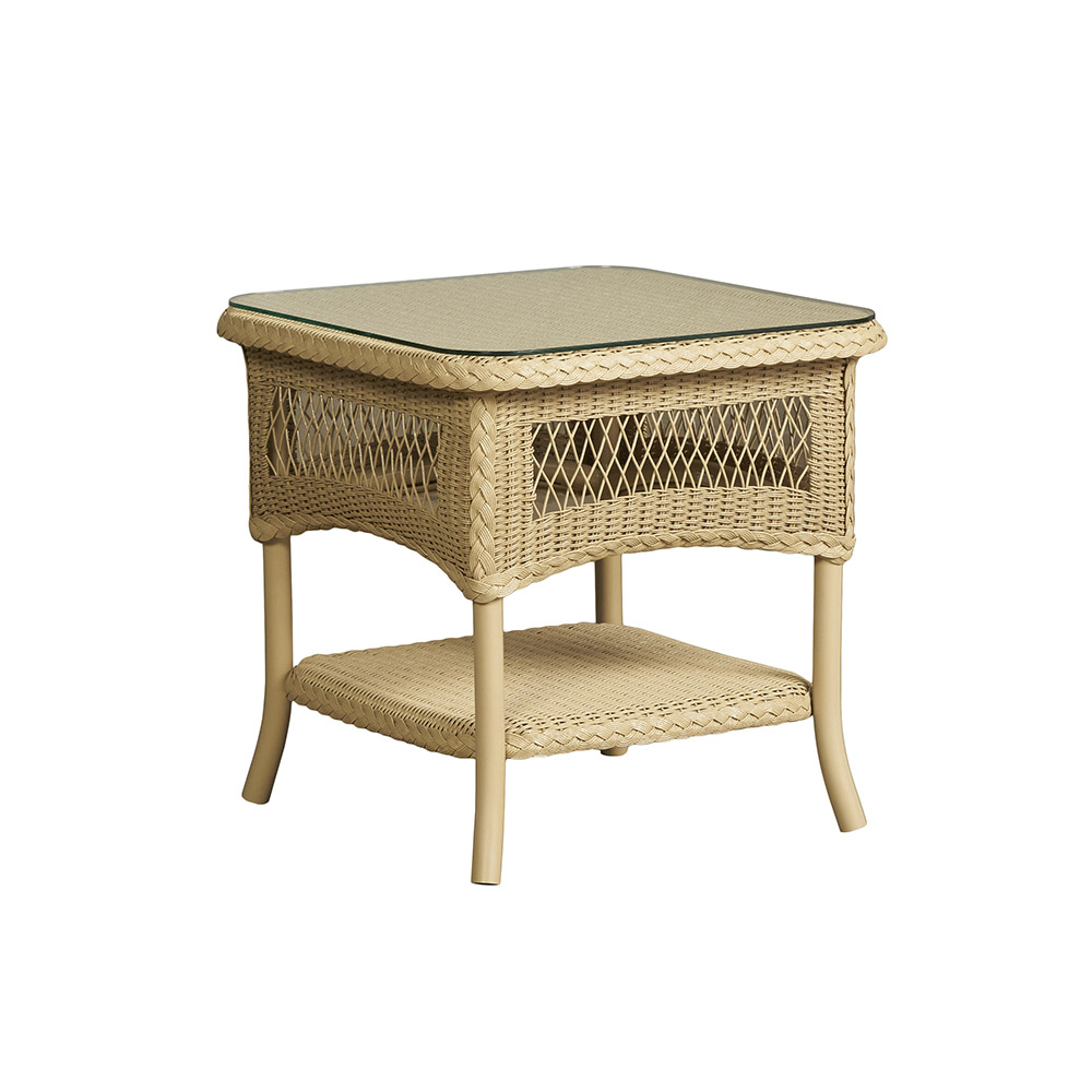 Lloyd Flanders - Loom 21" Square End Table