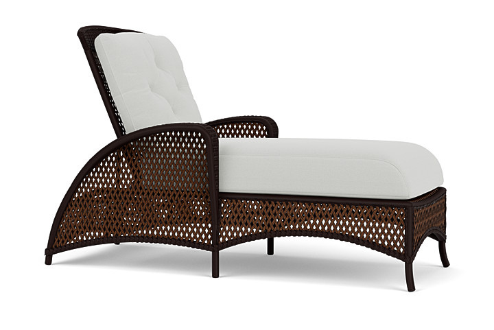 Lloyd Flanders™ Grand Traverse Chaise Loveboat Mint, Caramel