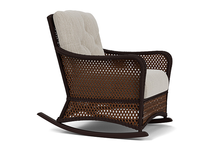 Lloyd Flanders™ Grand Traverse Lounge Rocker Callen Celadon, Caramel