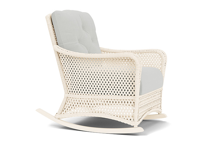 Lloyd Flanders™ Grand Traverse Lounge Rocker Loveboat Mint, Bisque