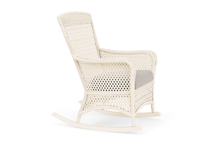 Lloyd Flanders™ Grand Traverse Porch Rocker Callen Celadon, Bisque