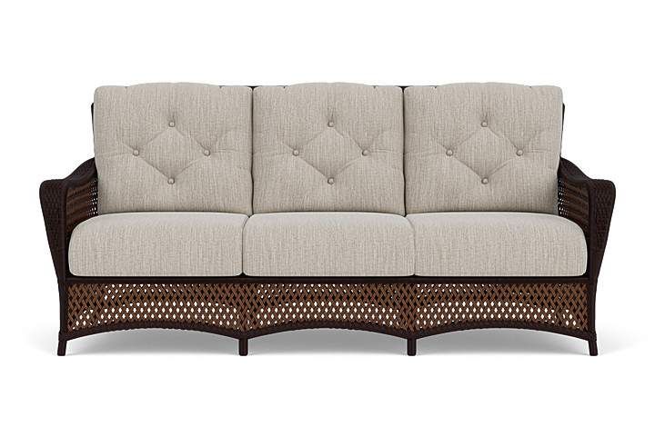 Lloyd Flanders - Grand Traverse Sofa  Loveboat Mint, Caramel