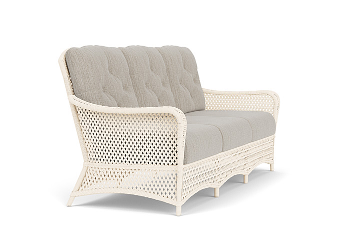 Lloyd Flanders™ Grand Traverse Sofa  Callen Celadon, Bisque