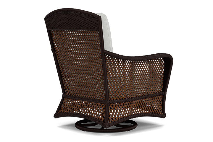 Lloyd Flanders™ Grand Traverse Swivel Glider Lounge Chair Loveboat Mint, Caramel