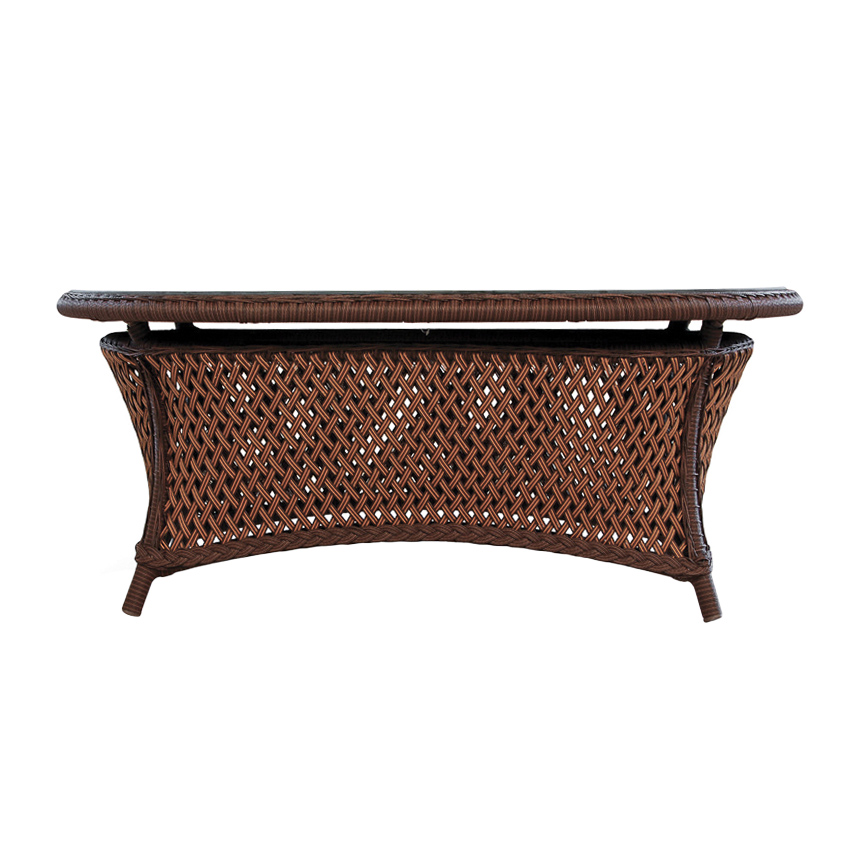 Lloyd Flanders™ Grand Traverse 43" Oval Cocktail Table Caramel