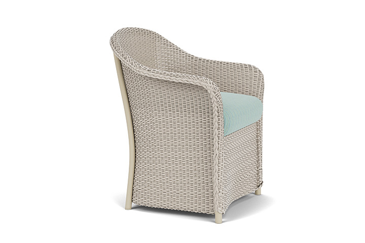 Lloyd Flanders™ Weekend Retreat Dining Armchair - Linen, Unearth Dew