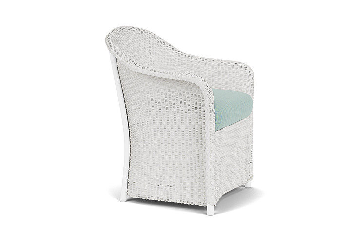 Lloyd Flanders™ Weekend Retreat Dining Armchair - Matte White, Unearth Dew