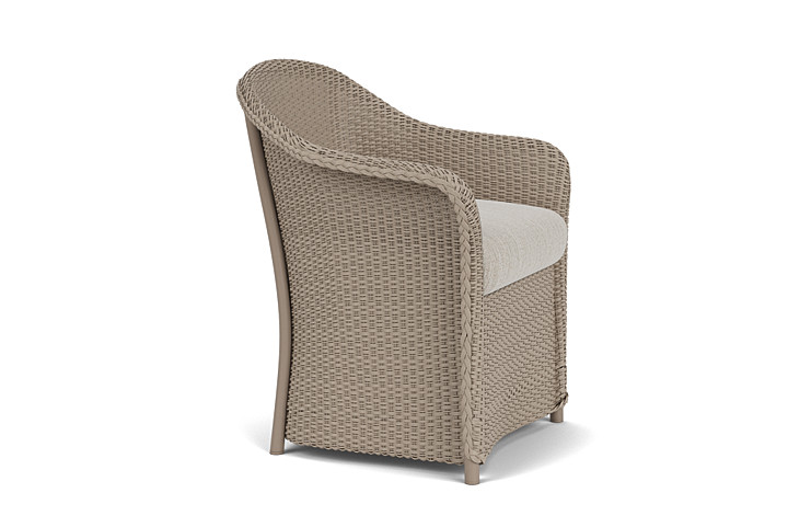 Lloyd Flanders™ Weekend Retreat Dining Armchair - French Beige, Callen Celadon