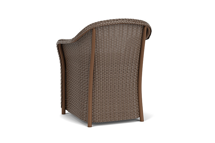 Lloyd Flanders™ Weekend Retreat Dining Armchair - Bark, Canvas Natural