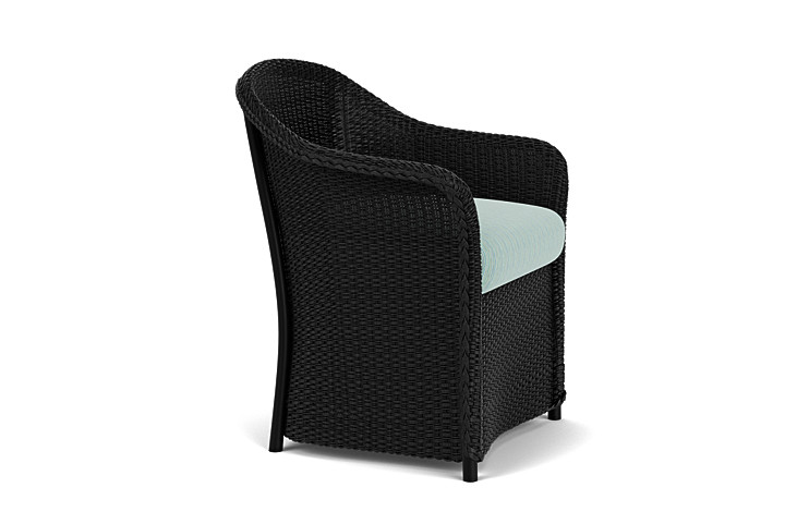 Lloyd Flanders™ Weekend Retreat Dining Armchair - Ebony, Unearth Dew