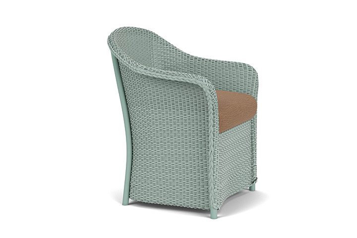 Lloyd Flanders™ Weekend Retreat Dining Armchair - Sea Glass, Canvas Natural