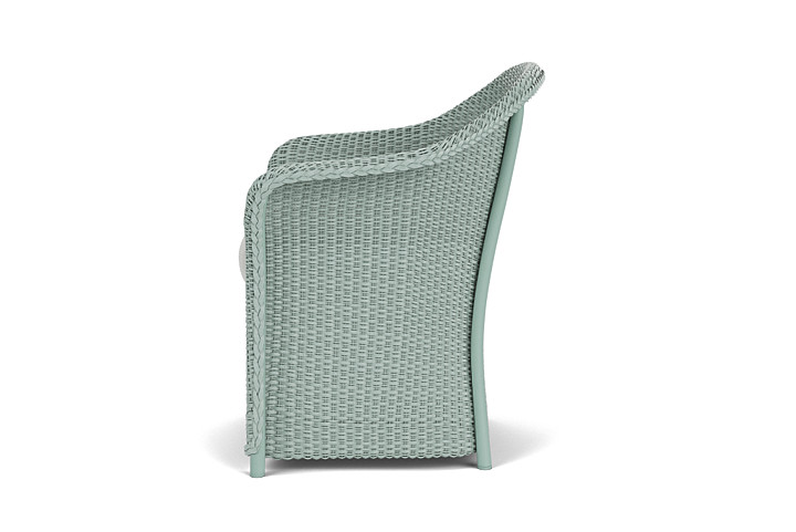 Lloyd Flanders™ Weekend Retreat Dining Armchair - Sea Glass, Loveboat Mint