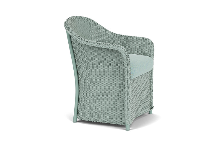 Lloyd Flanders™ Weekend Retreat Dining Armchair - Sea Glass, Unearth Dew