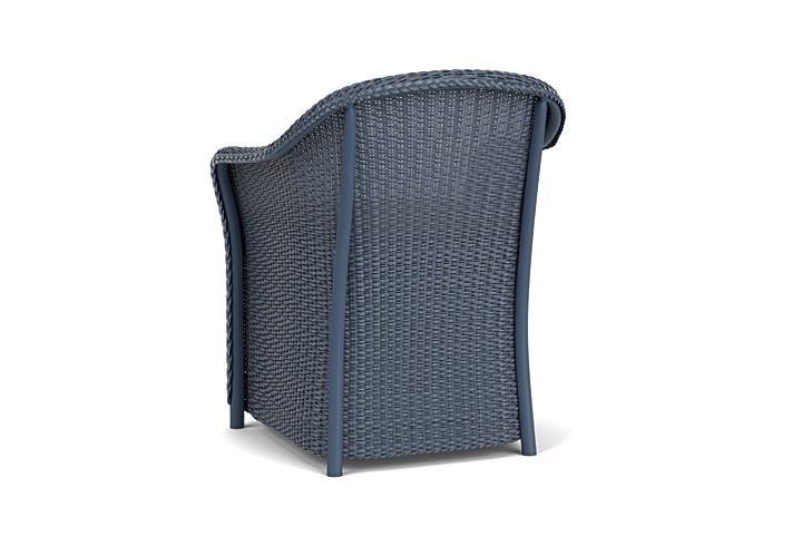 Lloyd Flanders™ Weekend Retreat Dining Armchair - Denim Blue, Canvas Natural