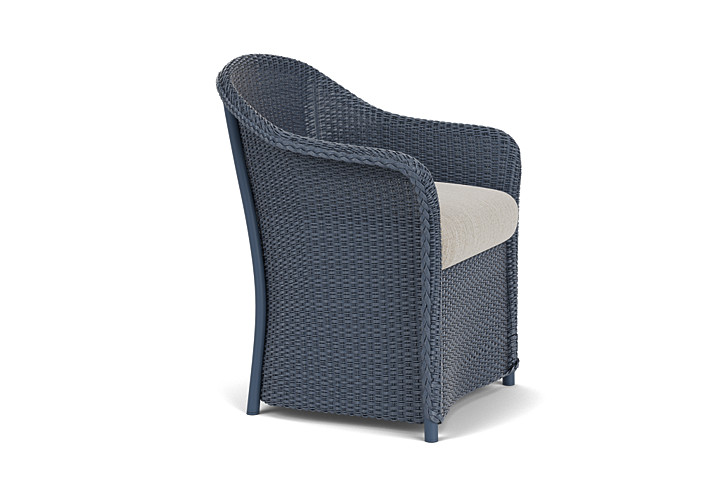 Lloyd Flanders™ Weekend Retreat Dining Armchair - Denim Blue, Callen Celadon