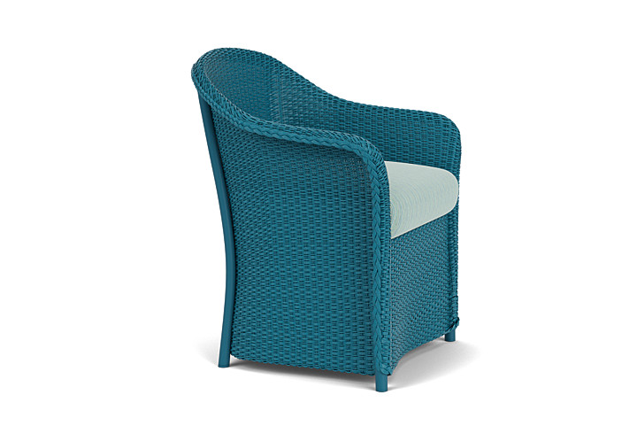 Lloyd Flanders™ Weekend Retreat Dining Armchair - Peacock, Unearth Dew