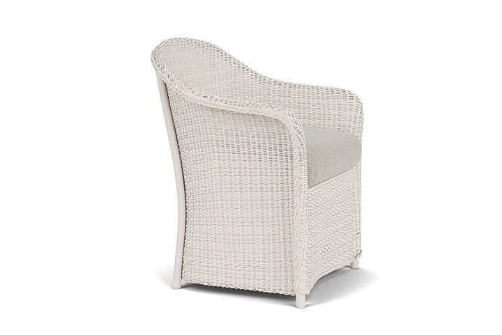 Lloyd Flanders™ Weekend Retreat Dining Armchair - Antique White, Callen Celadon