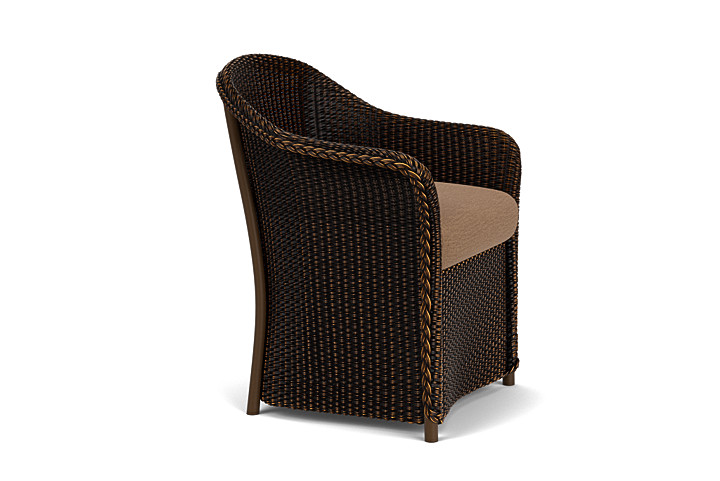 Lloyd Flanders™ Weekend Retreat Dining Armchair - Mink, Canvas Natural