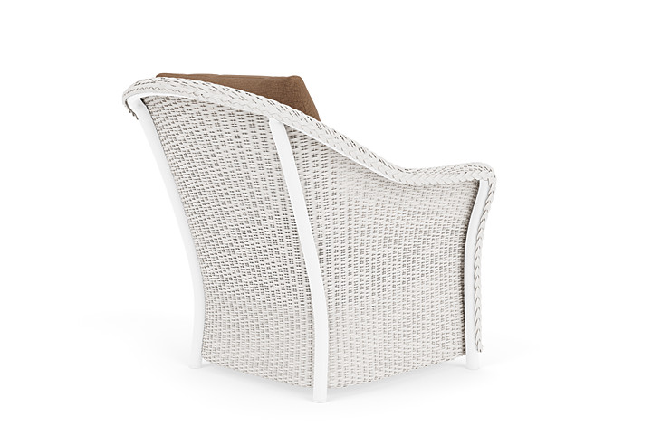 Lloyd Flanders™ Weekend Retreat Lounge Chair - White, Canvas Natural