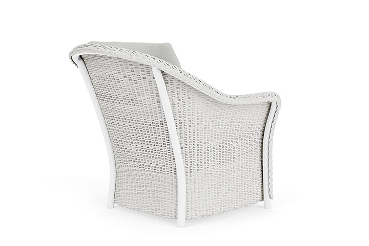 Lloyd Flanders™ Weekend Retreat Lounge Chair - Matte White, Loveboat Mint