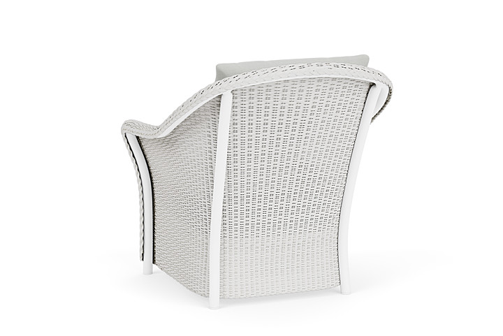 Lloyd Flanders™ Weekend Retreat Lounge Chair - Matte White, Loveboat Mint