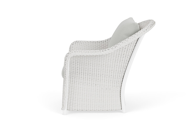 Lloyd Flanders™ Weekend Retreat Lounge Chair - Matte White, Loveboat Mint