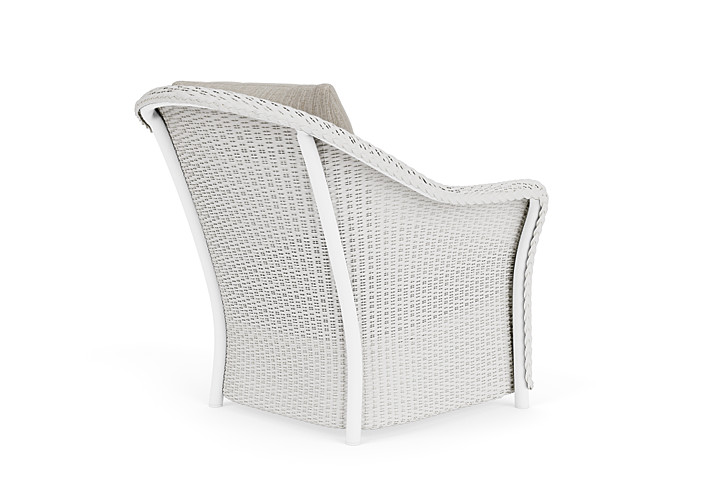 Lloyd Flanders™ Weekend Retreat Lounge Chair - Matte White, Callen Celadon