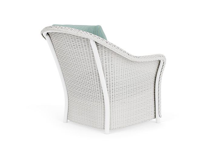 Lloyd Flanders™ Weekend Retreat Lounge Chair - Matte White, Unearth Dew