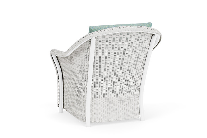 Lloyd Flanders™ Weekend Retreat Lounge Chair - Matte White, Unearth Dew