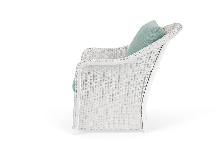 Lloyd Flanders™ Weekend Retreat Lounge Chair - Matte White, Unearth Dew