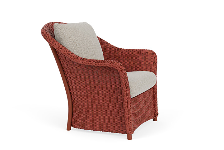 Lloyd Flanders™ Weekend Retreat Lounge Chair - Terracotta, Callen Celadon