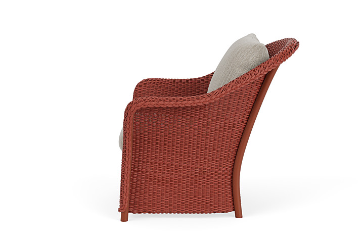 Lloyd Flanders™ Weekend Retreat Lounge Chair - Terracotta, Callen Celadon