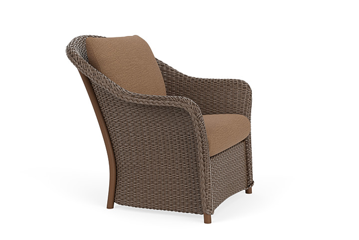 Lloyd Flanders™ Weekend Retreat Lounge Chair - Bark, Canvas Natural