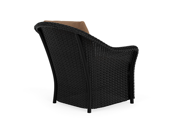 Lloyd Flanders™ Weekend Retreat Lounge Chair - Ebony, Canvas Natural