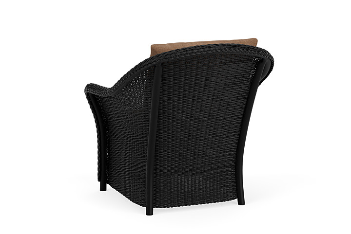 Lloyd Flanders™ Weekend Retreat Lounge Chair - Ebony, Canvas Natural