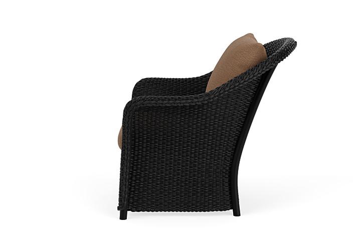 Lloyd Flanders™ Weekend Retreat Lounge Chair - Ebony, Canvas Natural