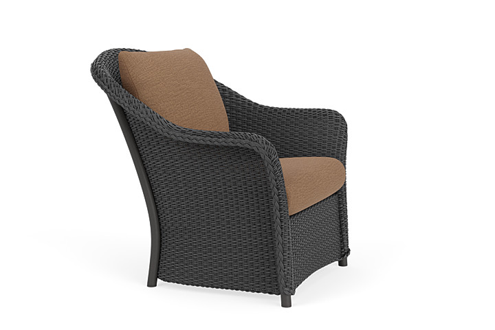 Lloyd Flanders™ Weekend Retreat Lounge Chair - Charcoal, Canvas Natural