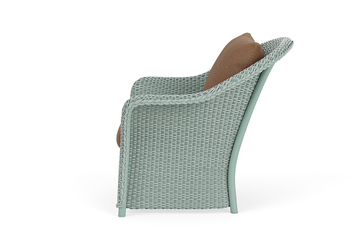 Lloyd Flanders™ Weekend Retreat Lounge Chair - Sea Glass, Canvas Natural