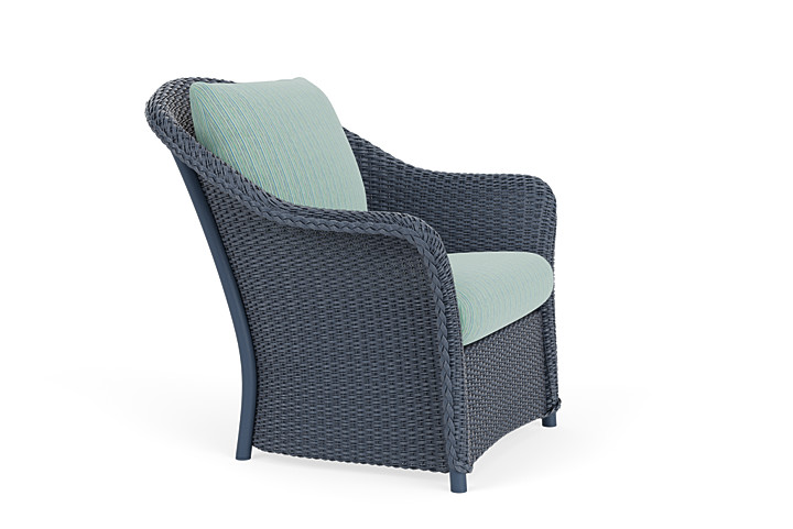 Lloyd Flanders™ Weekend Retreat Lounge Chair - Denim Blue, Unearth Dew